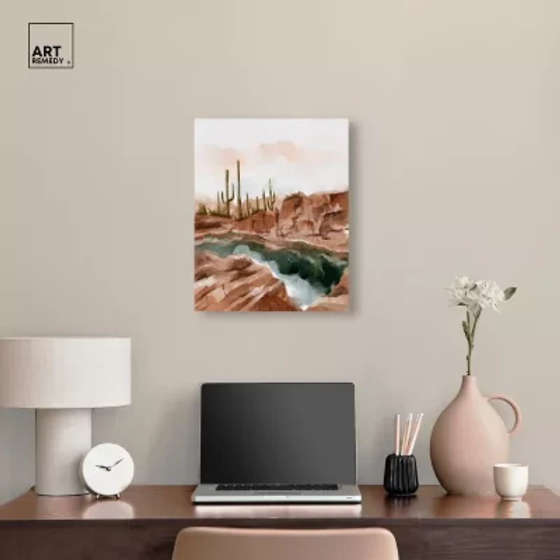 ART REMEDY® Art Remedy "Hot Springs In June" Giclee Canvas Print