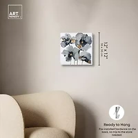 ART REMEDY® "Drama Flora" Giclee Floral And Botanical Canvas Art