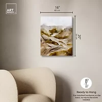 ART REMEDY® Art Remedy "Winter End Rock Mountain" Giclee Canvas Print