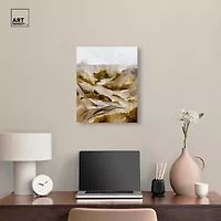 ART REMEDY® Art Remedy "Winter End Rock Mountain" Giclee Canvas Print