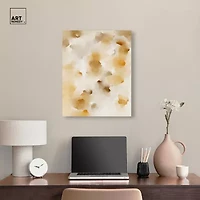 ART REMEDY® "Pearls And Amber" Giclee Abstract Canvas Art