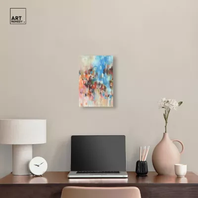 ART REMEDY® Art Remedy "Lovely Feeling" Giclee Canvas Print, Abstract Canvas Art