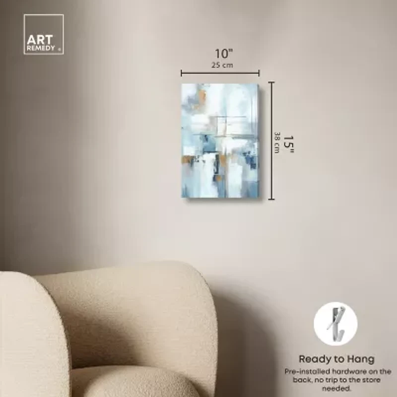 ART REMEDY® Art Remedy "House Of Lines Ii " Giclee Canvas Print