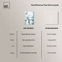 ART REMEDY® Art Remedy "House Of Lines Ii " Giclee Canvas Print