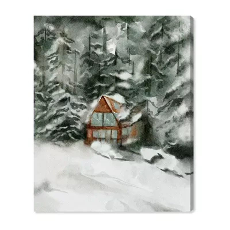 ART REMEDY® Art Remedy "Winter In December" Giclee Canvas Print