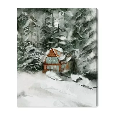 ART REMEDY® Art Remedy "Winter In December" Giclee Canvas Print