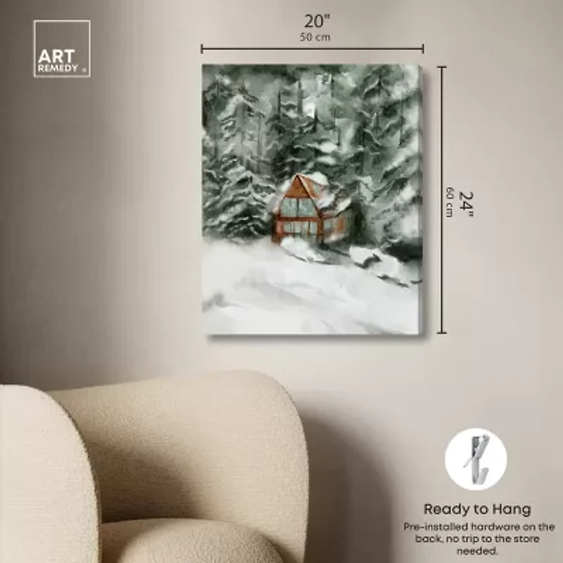 ART REMEDY® Art Remedy "Winter In December" Giclee Canvas Print