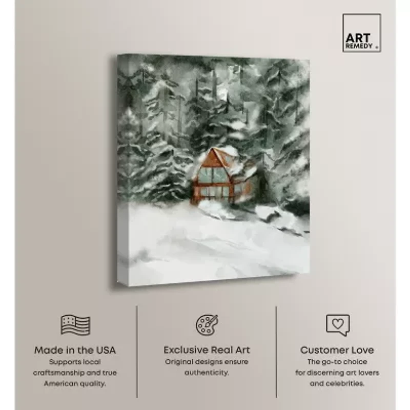 ART REMEDY® Art Remedy "Winter In December" Giclee Canvas Print