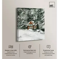 ART REMEDY® Art Remedy "Winter In December" Giclee Canvas Print