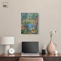ART REMEDY® Art Remedy "Serene Escape" Giclee Canvas Print, Floral And Botanical Canvas Art