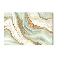 ART REMEDY® Art Remedy "Green And Gold" Giclee Canvas Print
