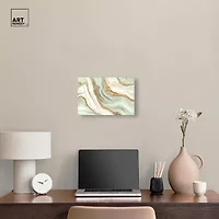 ART REMEDY® Art Remedy "Green And Gold" Giclee Canvas Print