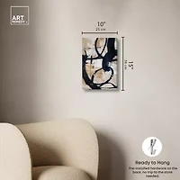 ART REMEDY® "Flowing Ii" Giclee Abstract Canvas Art
