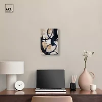 ART REMEDY® "Flowing Ii" Giclee Abstract Canvas Art