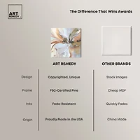 ART REMEDY® Art Remedy "Golden Aesthetic" Giclee Canvas Print