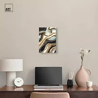 ART REMEDY® Art Remedy "Black And Gold I" Giclee Canvas Print