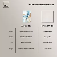 ART REMEDY® "House Of Lines I" Giclee Abstract Canvas Art