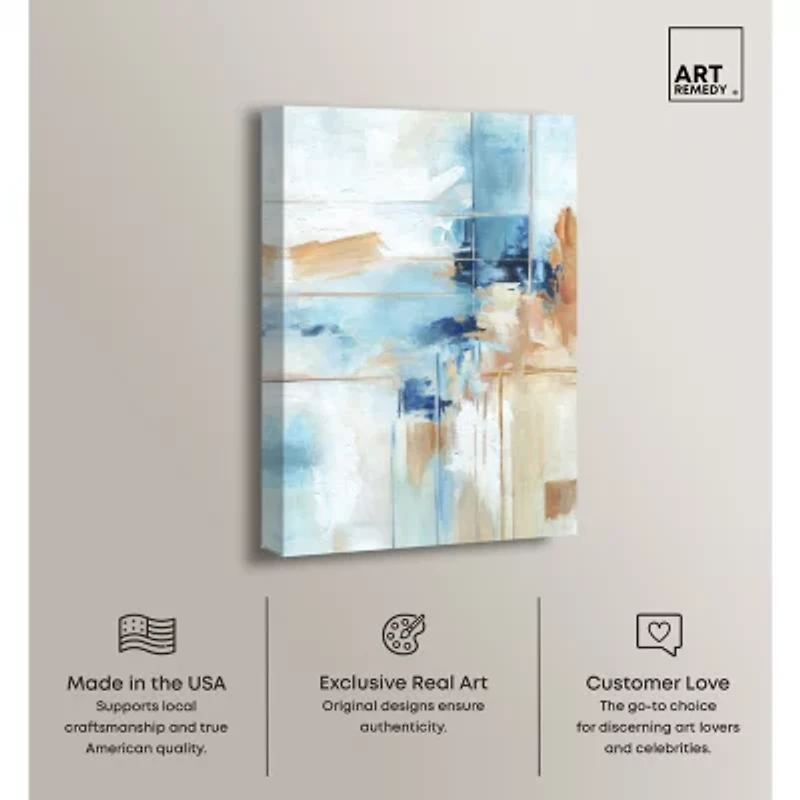 ART REMEDY® "House Of Lines I" Giclee Abstract Canvas Art