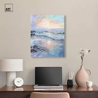 ART REMEDY® "Dreamy Shoreline" Giclee Nature And Landscape Canvas Art