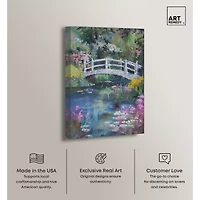 ART REMEDY® Art Remedy "Hidden Garden" Giclee Canvas Print, Floral And Botanical Canvas Art