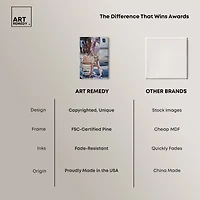 ART REMEDY® Art Remedy "Her Private Jet" Giclee Canvas Print