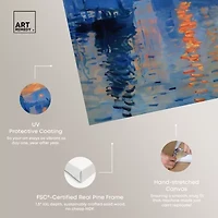 ART REMEDY® "Till Dusk" Giclee Canvas Print, Nautical And Coastal Canvas Art