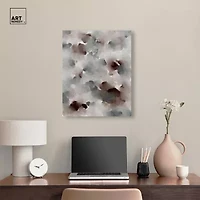 ART REMEDY® "The Winter February" Giclee Abstract Canvas Art