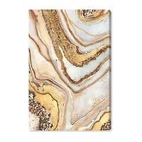 ART REMEDY® Art Remedy "Golden Lines" Giclee Canvas Print