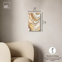 ART REMEDY® Art Remedy "Golden Lines" Giclee Canvas Print