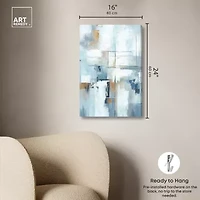 ART REMEDY® "House Of Lines Ii " Giclee Abstract Canvas Art