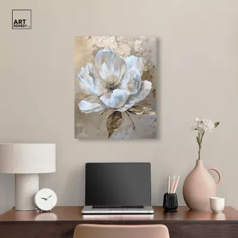 ART REMEDY® Art Remedy "Athenas Flower" Giclee Canvas Print