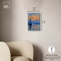 ART REMEDY® Art Remedy "Till Dusk" Giclee Canvas Print, Nautical And Coastal Canvas Art
