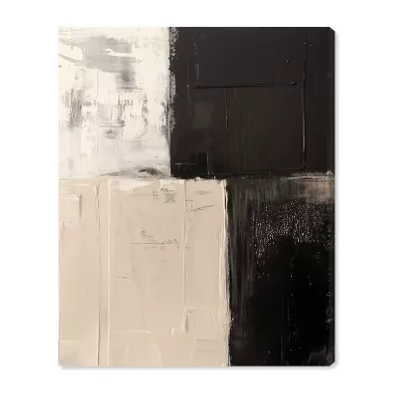 ART REMEDY® "Checkered" Giclee Abstract Canvas Art