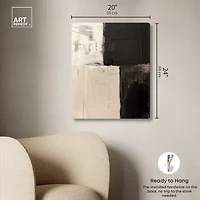 ART REMEDY® "Checkered" Giclee Abstract Canvas Art