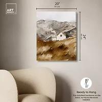 ART REMEDY® Art Remedy "House In The Mountains" Giclee Canvas Print
