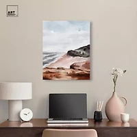 ART REMEDY® Art Remedy "Close To The Harbour" Giclee Canvas Print, Nature And Landscape Canvas Art