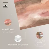 ART REMEDY® Art Remedy "Loose Powder" Giclee Canvas Print, Abstract Canvas Art