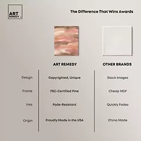 ART REMEDY® Art Remedy "Loose Powder" Giclee Canvas Print, Abstract Canvas Art