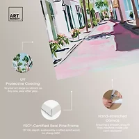 ART REMEDY® Art Remedy "Down The Avenue" Giclee Canvas Print