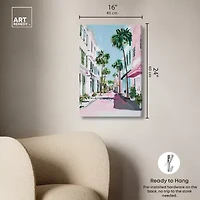 ART REMEDY® Art Remedy "Down The Avenue" Giclee Canvas Print
