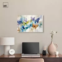 ART REMEDY® Art Remedy "Fluttering Butterflies" Giclee Canvas Print