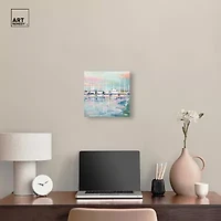 ART REMEDY® Art Remedy "Coastal Dock" Giclee Canvas Print