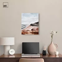 ART REMEDY® "Close To The Harbour" Giclee Nature And Landscape Canvas Art