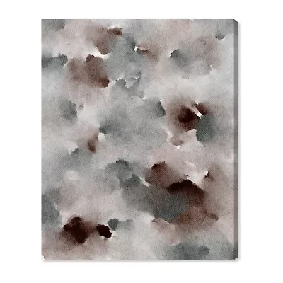 ART REMEDY® "The Winter February" Giclee Canvas Print, Abstract Canvas Art