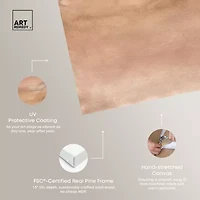 ART REMEDY® Art Remedy "Sienna Pigments Blend" Giclee Canvas Print