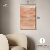 ART REMEDY® Art Remedy "Sienna Pigments Blend" Giclee Canvas Print