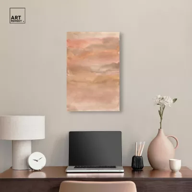 ART REMEDY® Art Remedy "Sienna Pigments Blend" Giclee Canvas Print