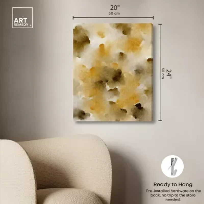 ART REMEDY® "Granola Chocolate Chips" Giclee Abstract Canvas Art