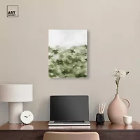 ART REMEDY® "Foggy Rainforest" Giclee Nature And Landscape Canvas Art