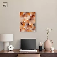 ART REMEDY® "Dried Peach In Caramel Syrup" Giclee Abstract Canvas Art